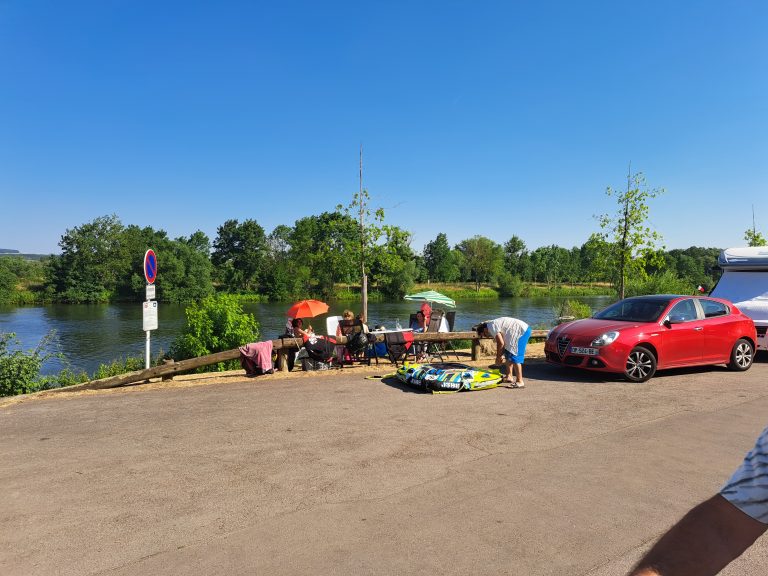 Zwischenstopp in Remich an der Moussel