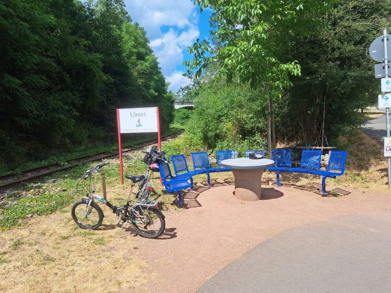 Entlang der Glan mit Rad und Draisine