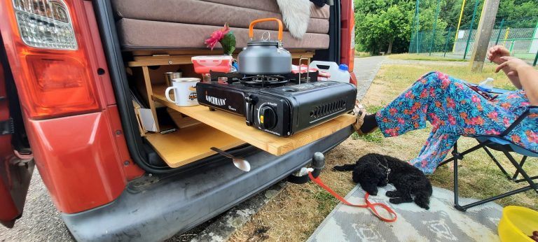 Frankreichtour mit dem Minicamper am Kanal